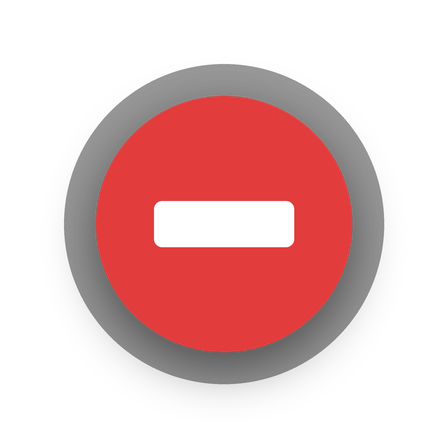 red minus marker