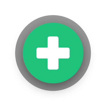 green plus marker
